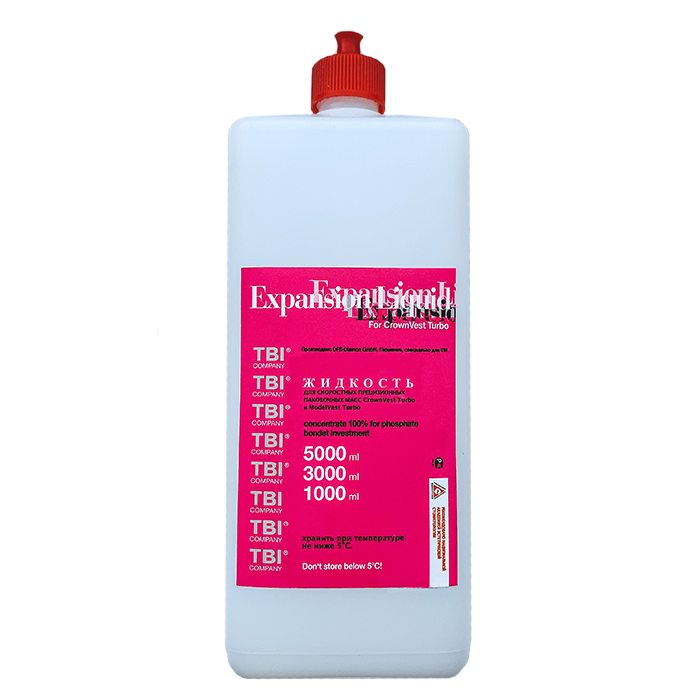 Жидкость для замешивания  паковочных масс CrownVest и ModelVestExpansion Liquid ,1 л